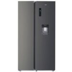 Frigorífico americano con congelador CHIQ, 559L, compresor inverter FSS559NEI42D, total no frost, 39db, dispensador de agua de 5,5L
