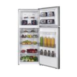 Frigorífico con congelador superior - 413L - Total No Frost - acero inoxidable - L70 cm x H 178 cm - Imagen 3