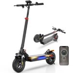 Patinete eléctrico iScooter iX3 de 800 W, velocidad máxima de 40 km/h, 3 modos de conducción, autonomía de 30 a 40 km, 48 V, 10 Ah, doble amortiguación, neumáticos de 10 pulgadas, plegable, con aplicación. - Imagen 2