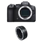 Cámara sin espejo Canon EOS R6 Mark II sin accesorios + anillo EF-EOS-R