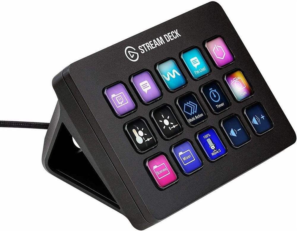 3756-1-6.jpg Teclado Elgato Stream Deck negro - Imagen 1
