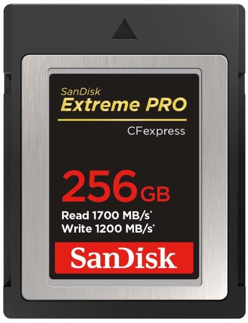 Carte-Extreme-Pro-SanDisk-CFexpre-type-B-256-Go.jpg Tarjeta Extreme Pro SanDisk CFexpress Tipo B de 256 GB - Imagen 1