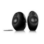 Altavoces Bluetooth Edifier Luna Eclipse e25HD negros. Se venden por pares.