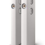 Altavoces Hi-Fi inalámbricos Kef LS60 blancos. Se venden por pares.