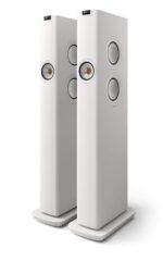 Altavoces Hi-Fi inalámbricos Kef LS60 blancos. Se venden por pares.