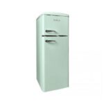 Refrigerador-congelador retro Linarie Arzy LJDD206GREEN 206 litros verde