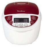 Moulinex MK705111 - Multicooker - 5 litros - 750 vatios - blanco/rojo