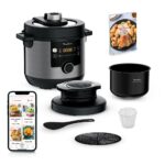 Moulinex Rapide Turbo Cuisine et Fry CE778810 1450 W Negro Multicocina - Imagen 2