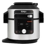 Multicocina Ninja SmartLid 14 en 1 Foodi MAX OL750EU de 1760 W, color negro y plateado