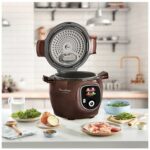 Moulinex Cookeo+ Smart Multicooker 150 recetas preprogramadas CE851910 1600 W Marrón - Imagen 4