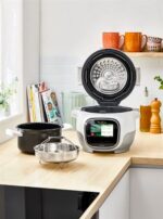 Moulinex Cookeo Touch WiFi Mini CE922110 900 W Blanco Multicocina Inteligente - Imagen 4