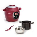 Moulinex Cookeo+ YY5118FB - Multicocina inteligente de alta presión (1600 W), color rojo