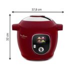 Moulinex Cookeo+ YY5118FB - Multicocina inteligente de alta presión (1600 W), color rojo - Imagen 4