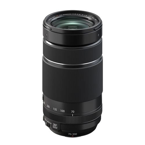 Objectif-hybride-Fuji-XF-70-300mm-f-4-5-6-R-LM-OIS-WR-Noir.jpg Objetivo híbrido negro Fuji XF 70-300 mm f/4-5.6 R LM OIS WR - Imagen 1