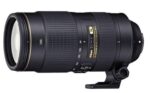 Objetivo Nikon AF-S FX Nikkor 80-400 mm f/4,5-5,6 G ED VR para cámaras réflex