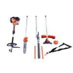 Paquete 4 por 1 cortasetos, motosierra, segadora varan motors 52cc 3cv