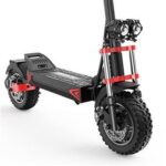 Patinete eléctrico iScooter iX8 (65-70 km, 1200 W*2, 48 V, 20 Ah, neumáticos de 12 pulgadas, doble tracción, 4 velocidades ajustables, 150 kg, con bolsa y pantalla) - Imagen 4